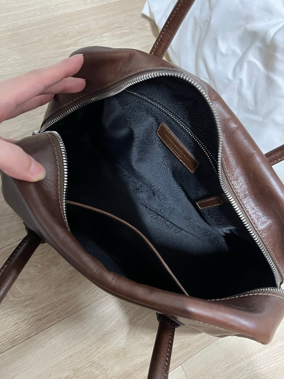 [마지셔우드]소프트 토트백 브라운 상품이미지2