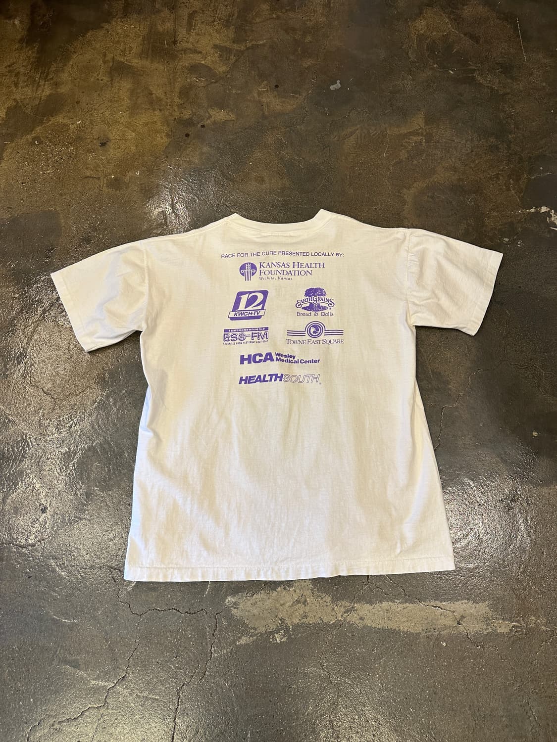 90s ARIZONA USA 빈티지 러닝맨 싱글 스티치 반팔티 L 상품이미지2