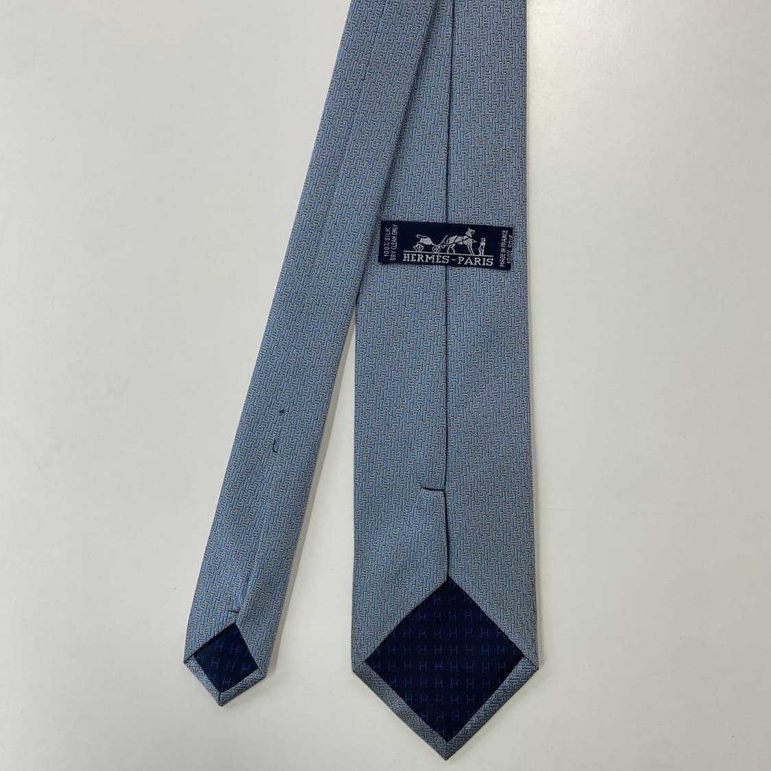 에르메스 명품 정품 H모노그램 넥타이(HERMES)8.6cm 상품이미지2