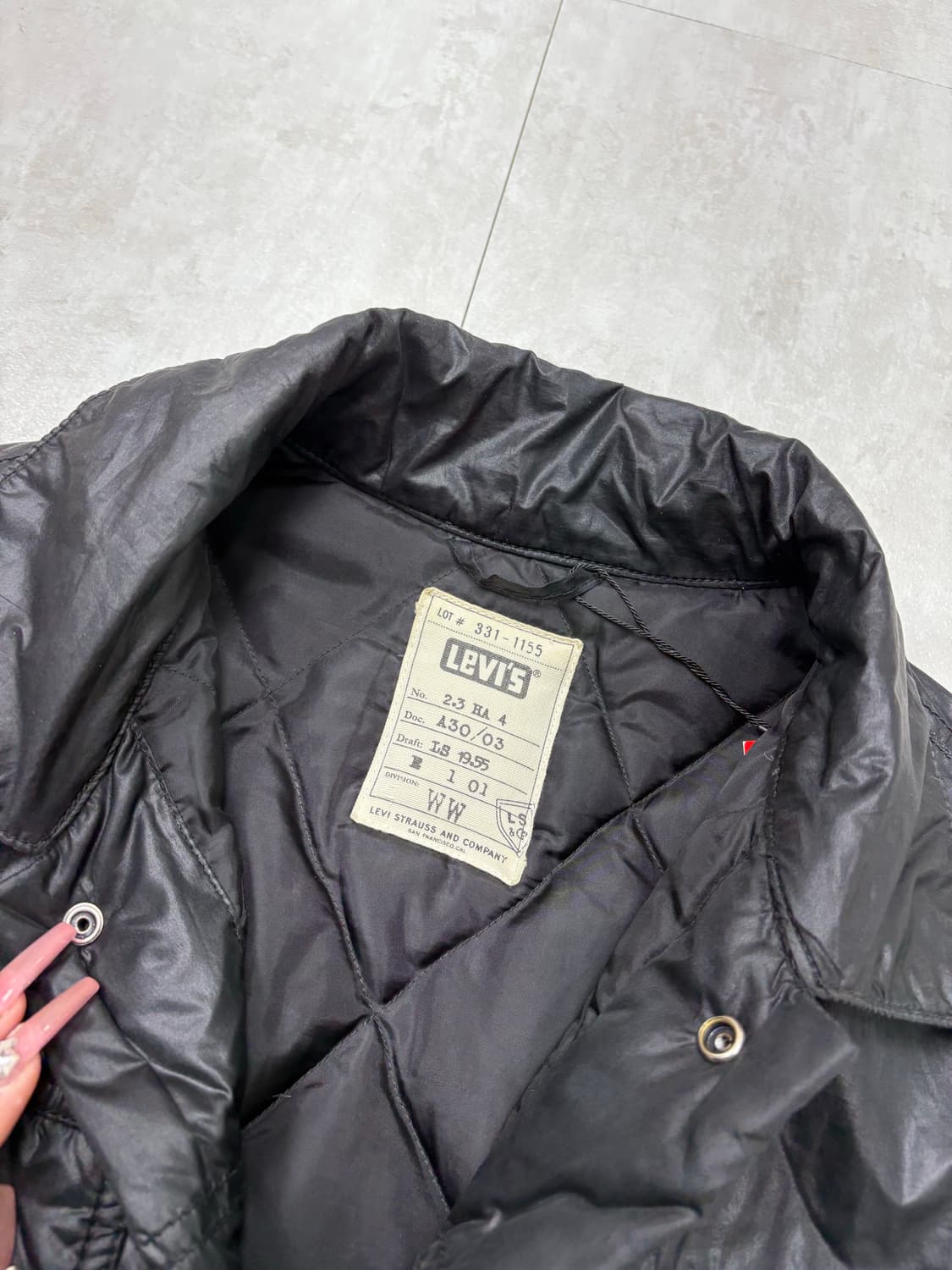 리바이스 누빔 자켓 #95 상품이미지4