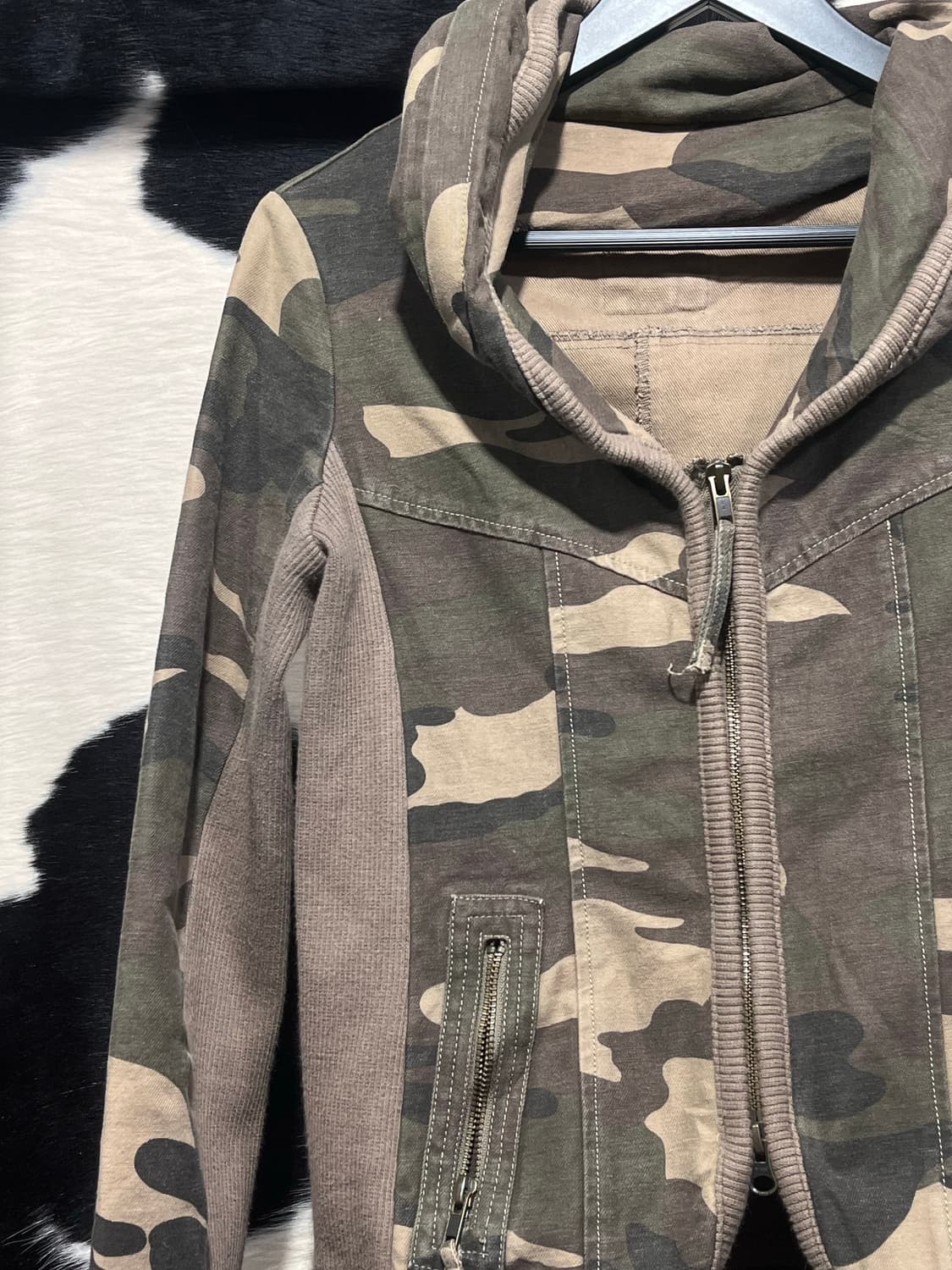 카모패턴 투웨이 자켓 상품이미지4