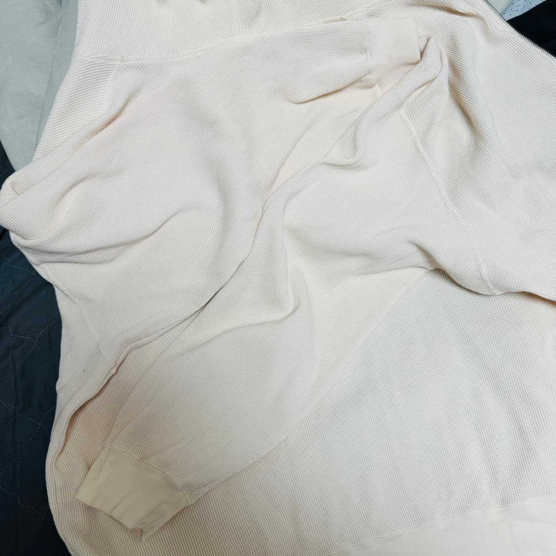 XL] 슈프림 24SS 후드집업 써멀 내추럴 크림 아이보리 상품이미지2