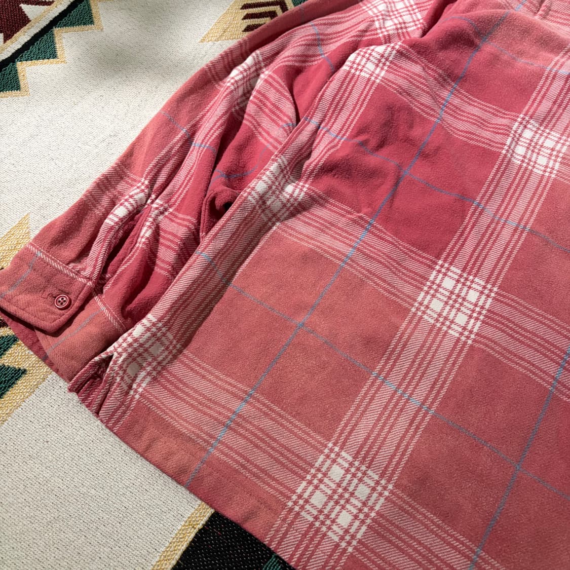 17ss Supreme Faded Plaid Flannel Zip up 상품이미지7