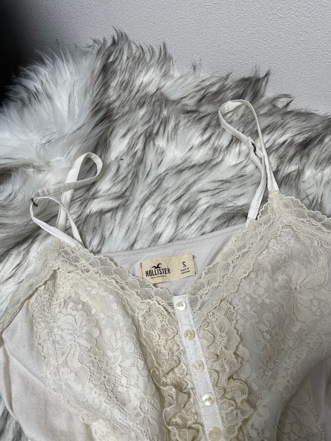 빈티지 홀리스터 레이스 슬리브리스 상품이미지5