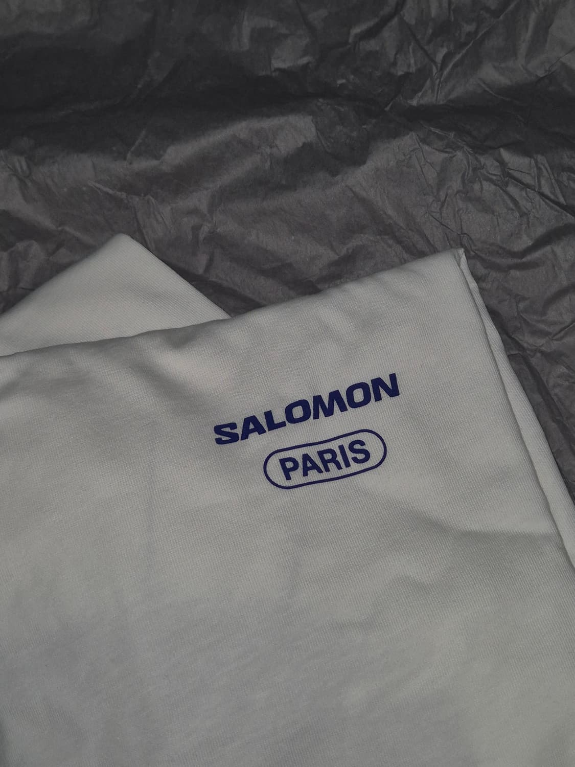 살로몬 반팔티 파리 에펠탑 에디션 L 화이트/블루 상품이미지4