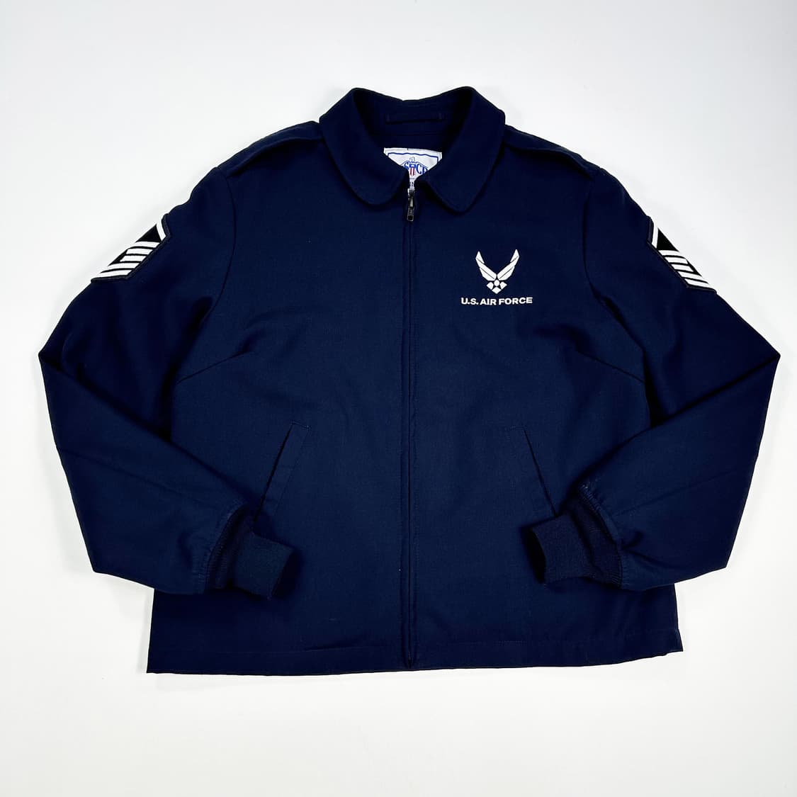 미군 US 오리지널 공군 네이비 블루종 자켓 (XL 여성추천) 상품이미지2
