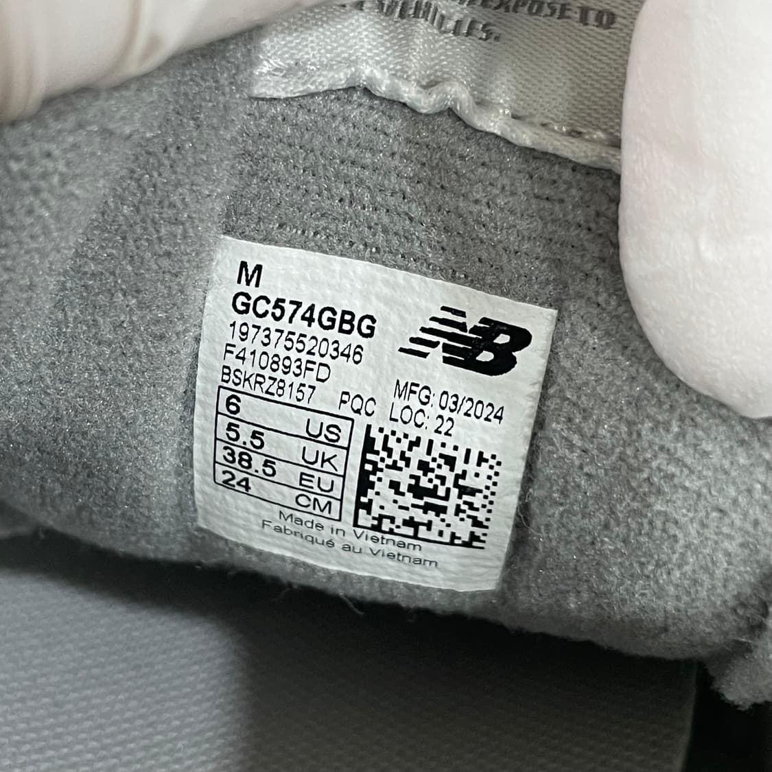 725) 뉴발란스 574 클래식 그레이 240mm 상품이미지9