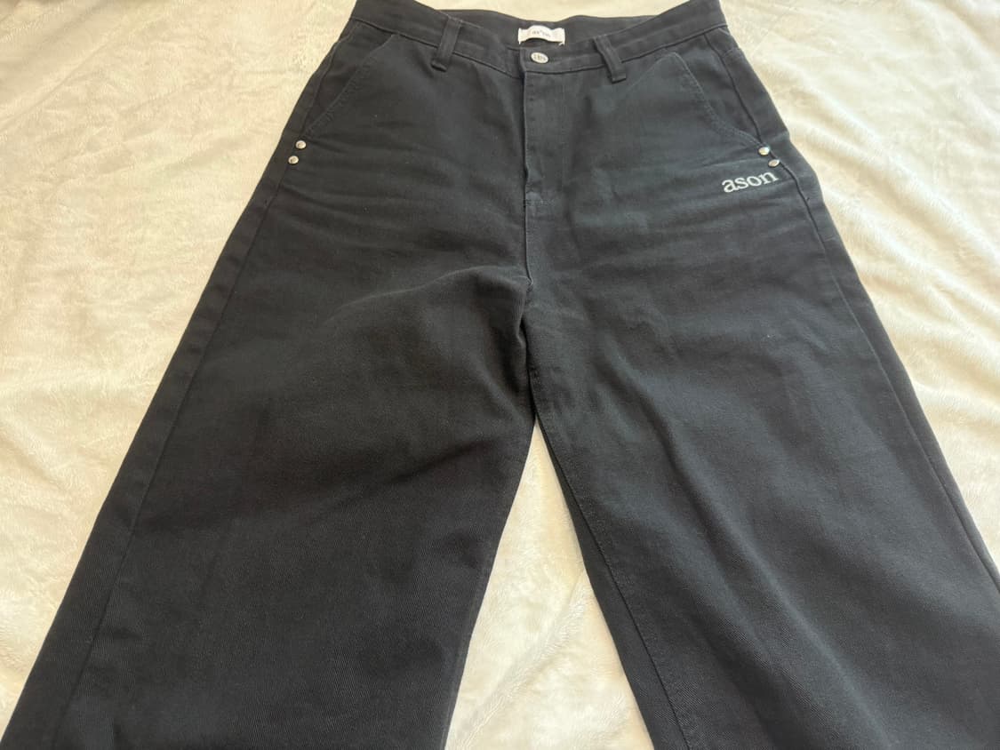 애즈온 스모그 와이드 팬츠 M 팝니다 상품이미지2