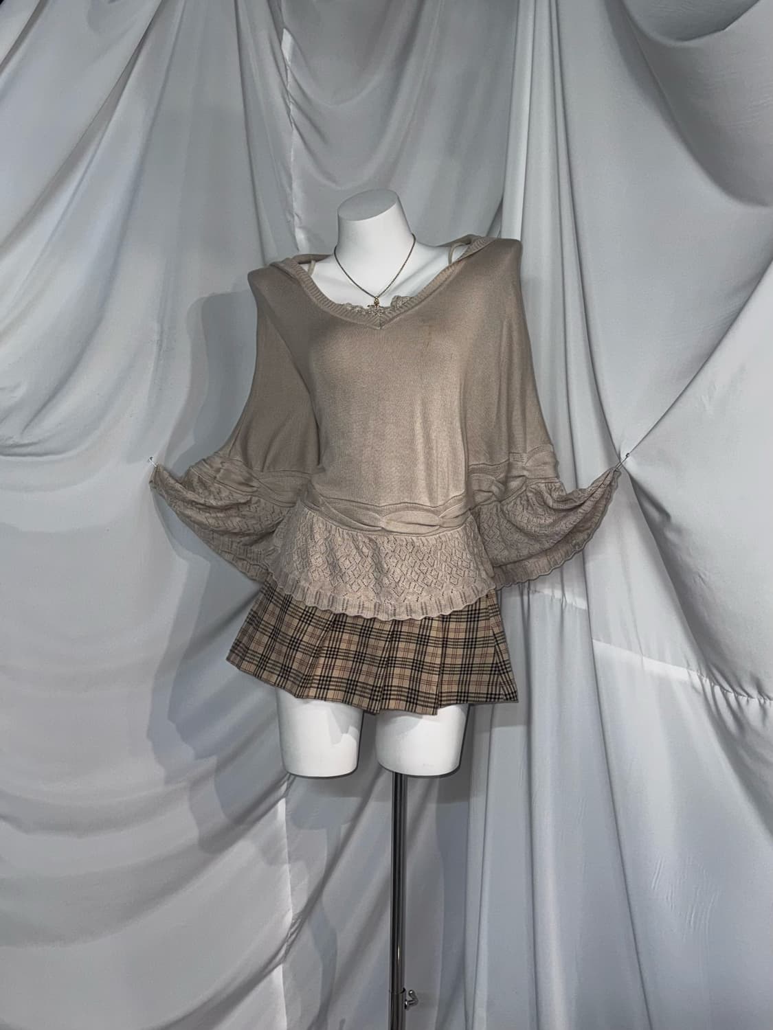 세실맥비 잉그니 쿠루미깔 라떼 니혼진 갸루 코디세트  상품이미지5