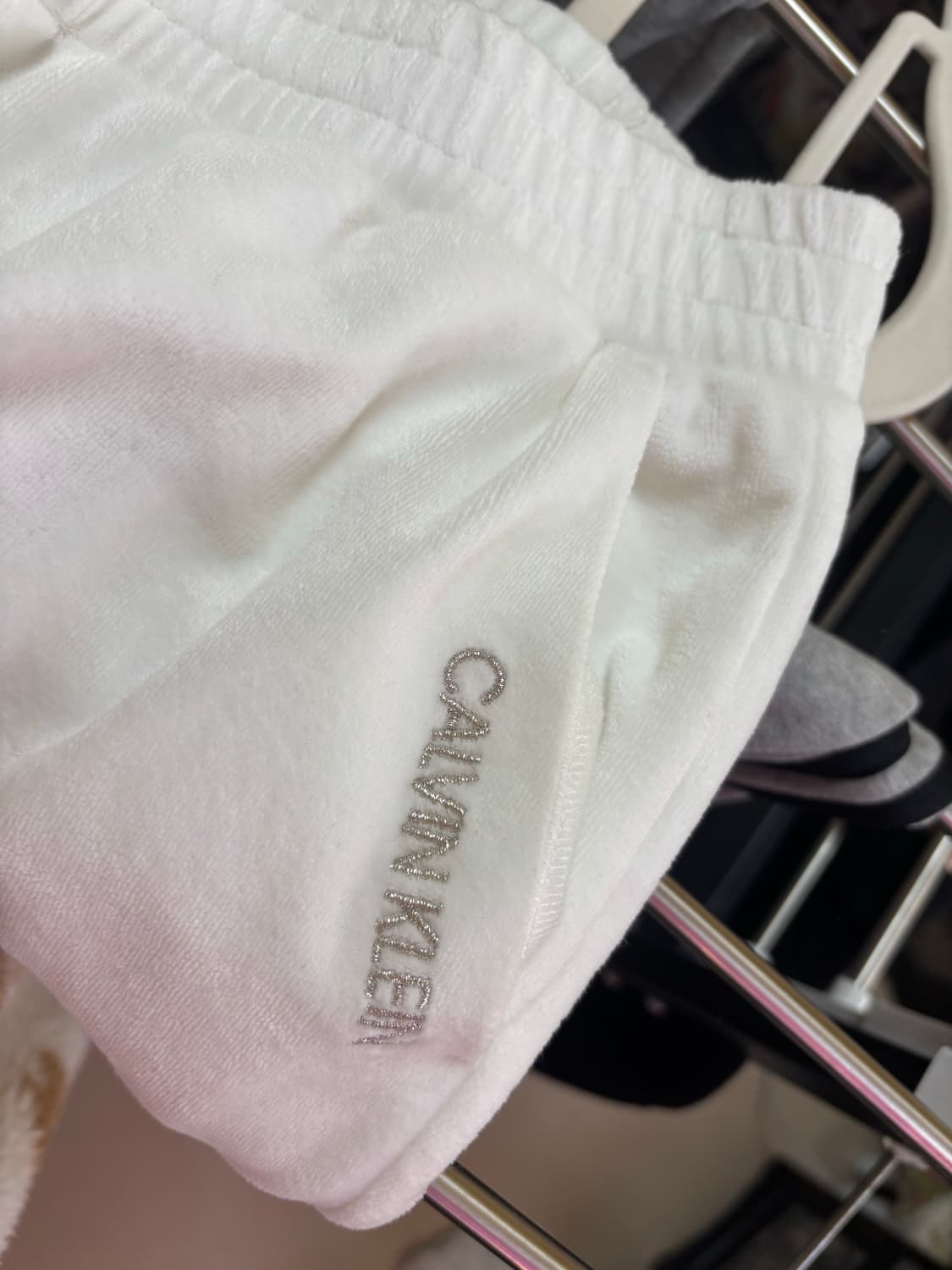 캘빈클라인 벨벳 트레이닝 세트 셋업s 상품이미지4