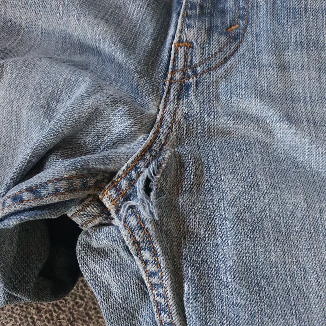 리바이스 569 빈티지  데님 팬츠 No.32 상품이미지10