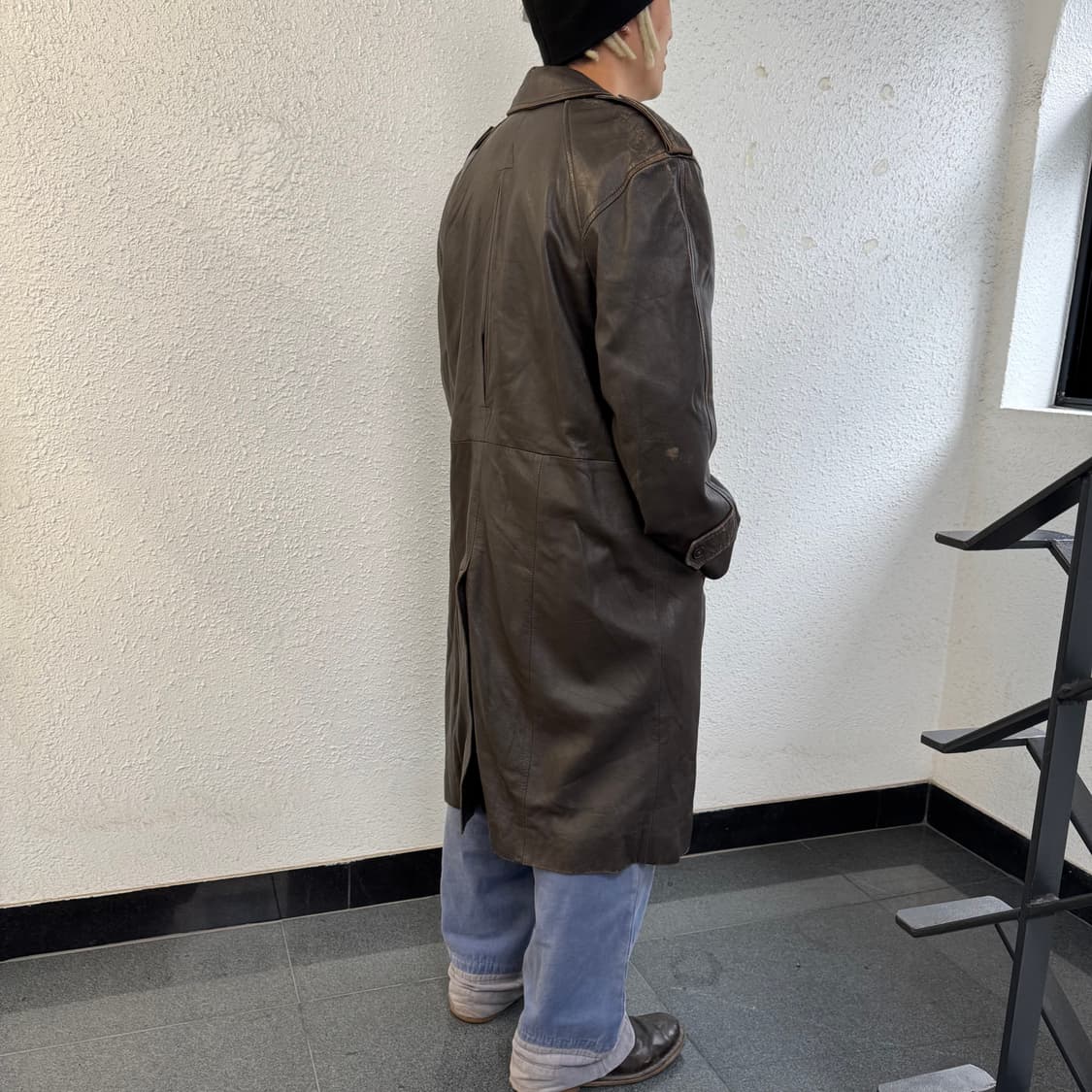 Italy Arpell Lamskin Long Jacket 상품이미지2