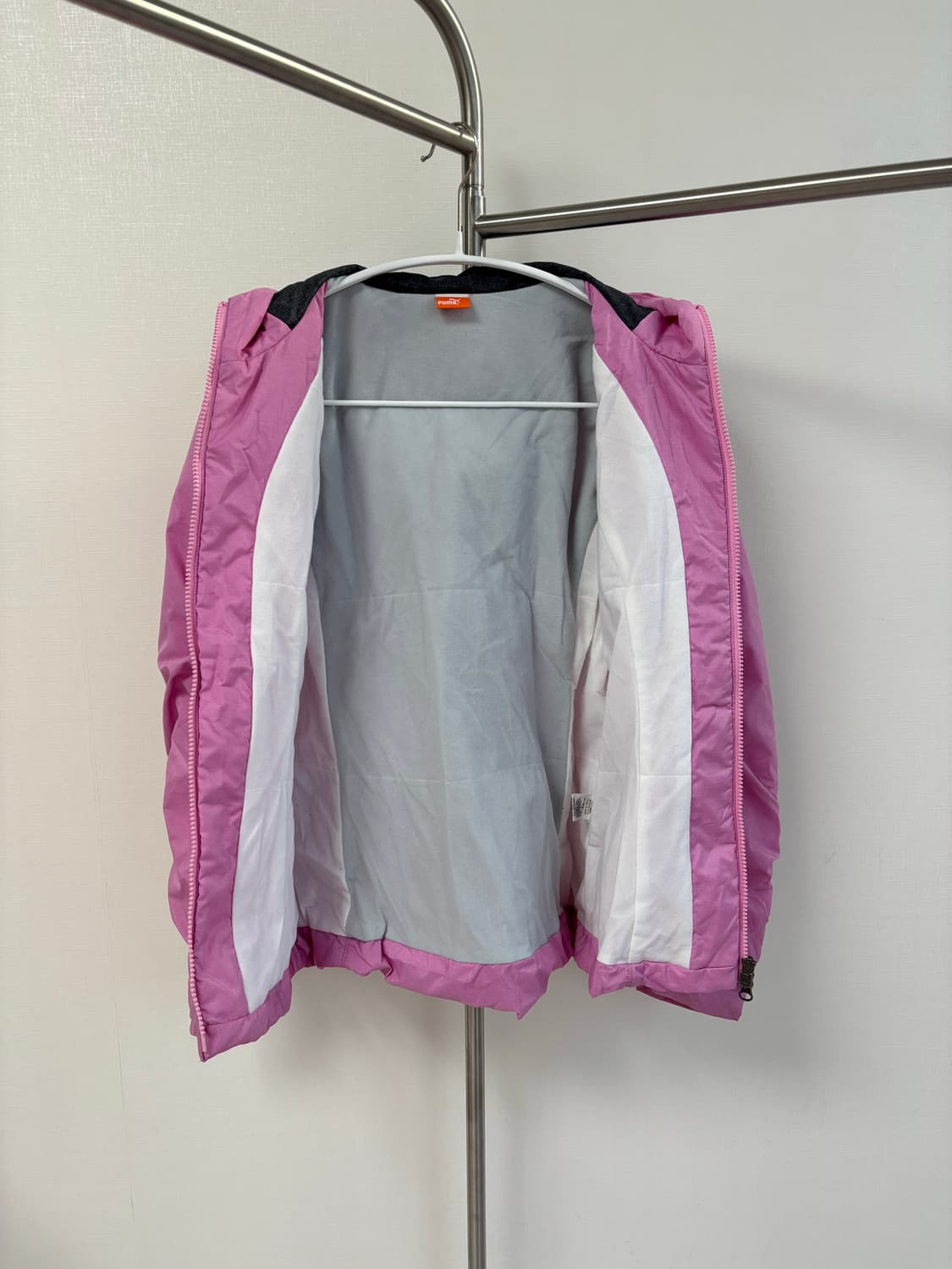 PUMA 블러쉬 핑크 후디 패딩 상품이미지8