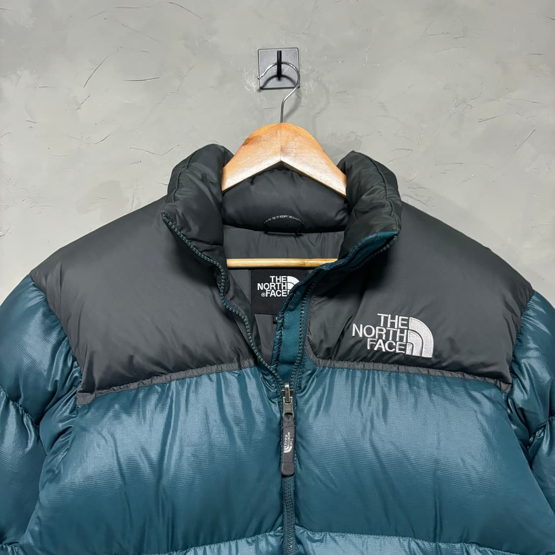 노스페이스 눕시 700 구스다운 패딩 청록 상품이미지2
