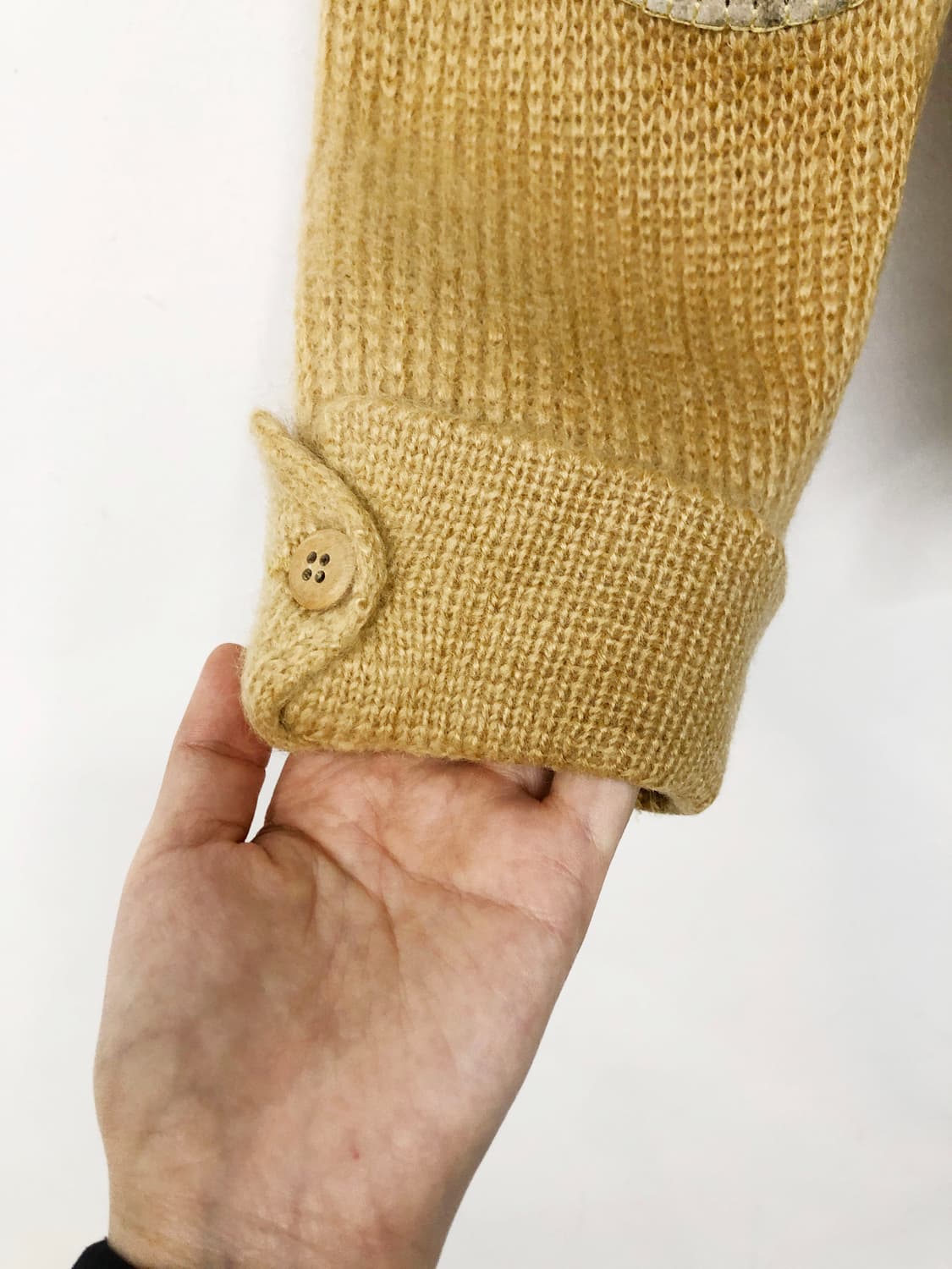 90's A MORITALIA CREATIONS 니트 가디건 상품이미지8