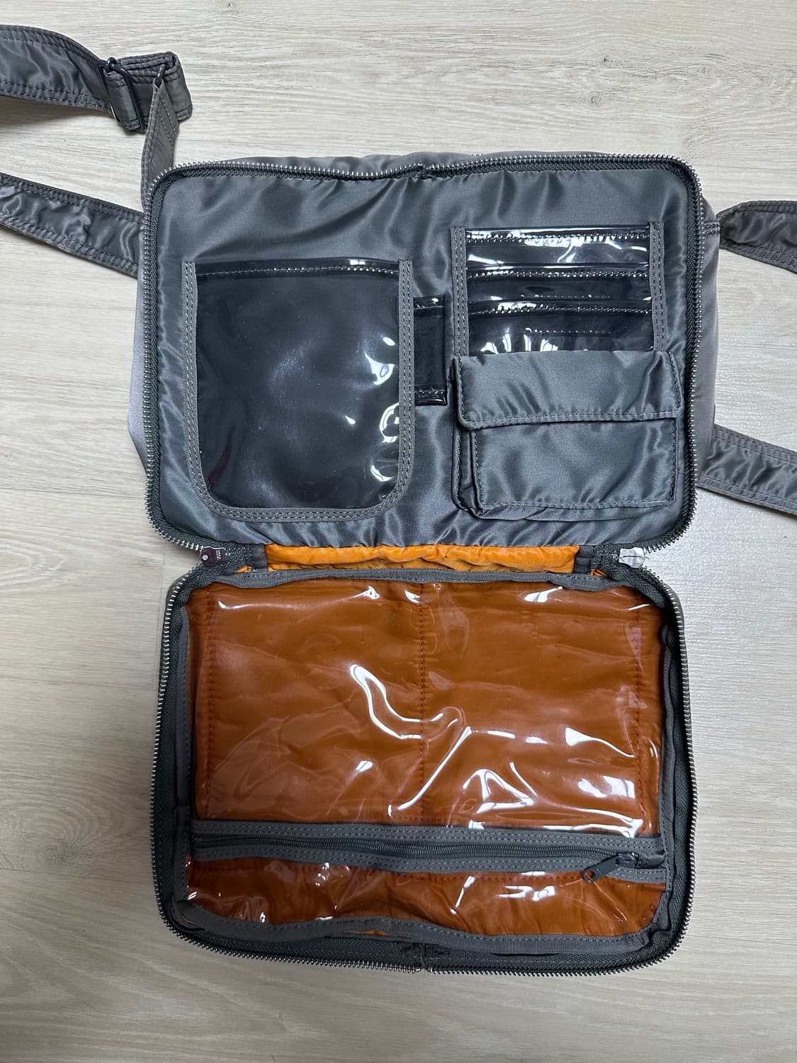 PORTER 요시다 포터 탱커 숄더백 L 실버 그레이 상품이미지7