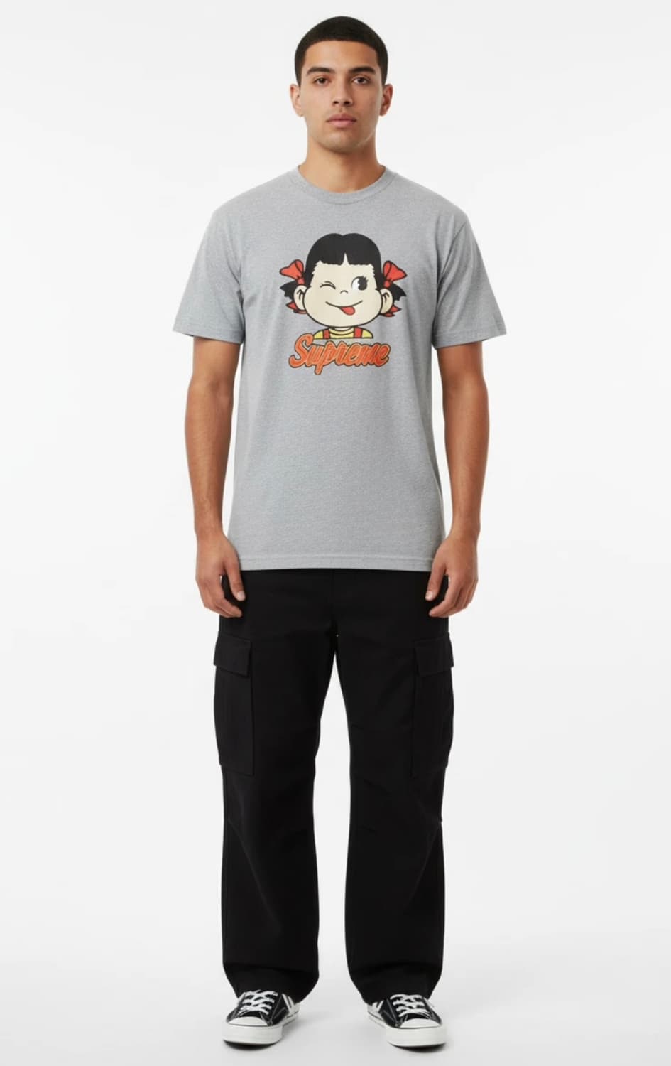 (XLARGE) 슈프림 15FW 캔디 티 그레이 상품이미지3