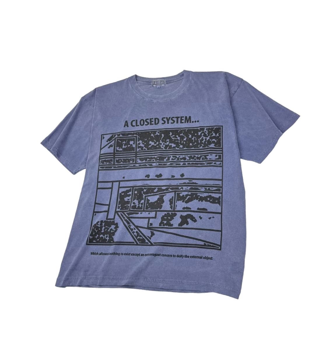 overdye closed system big T-shirt 상품이미지1