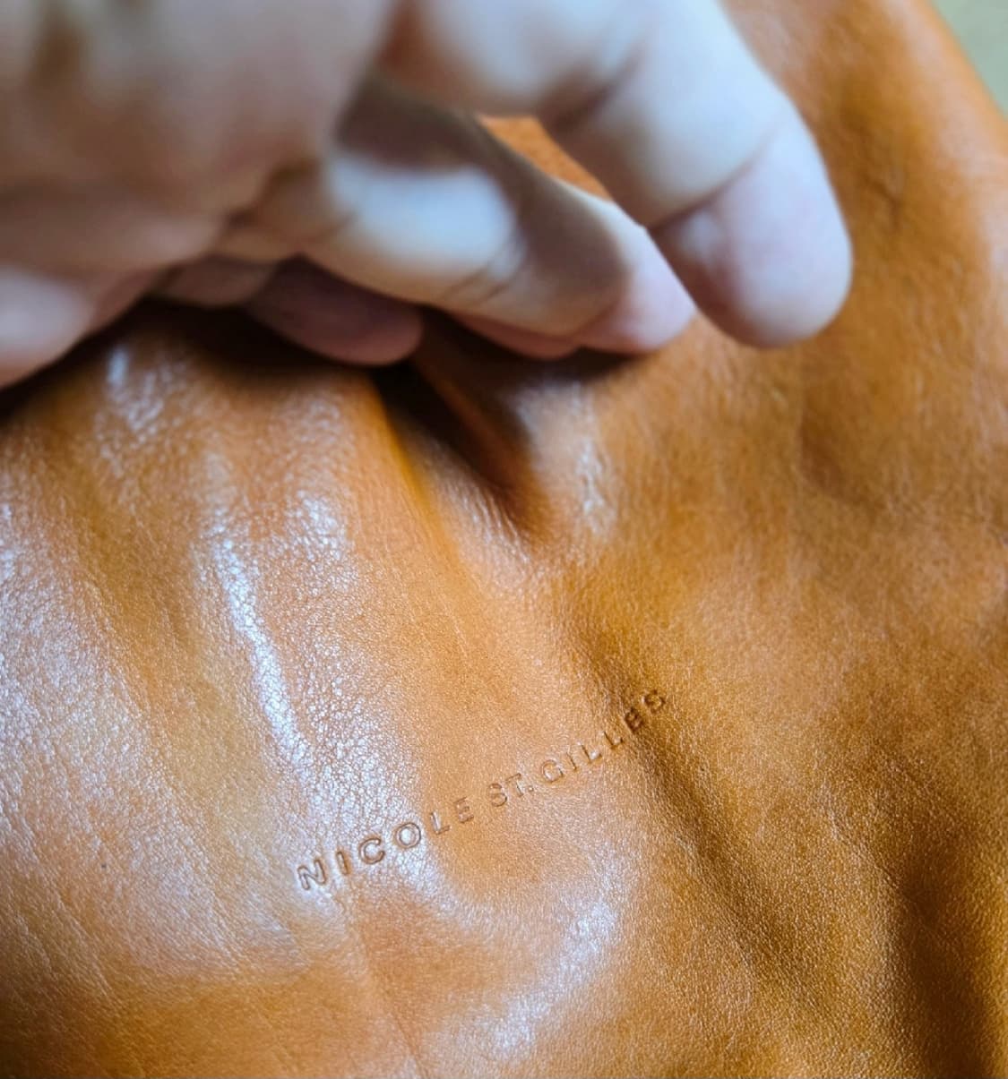 니콜 st. 질 - 가죽 토트백 [정품] 상품이미지3