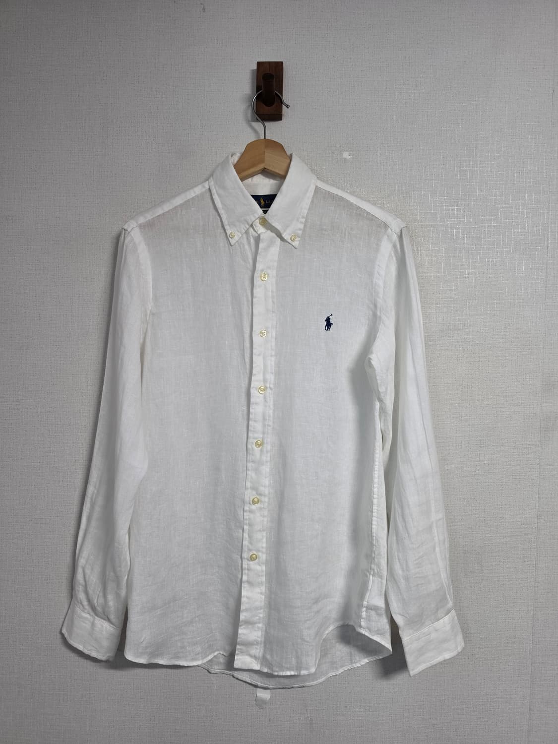 폴로 랄프로렌 클래식핏 린넨 셔츠 XS 상품이미지2