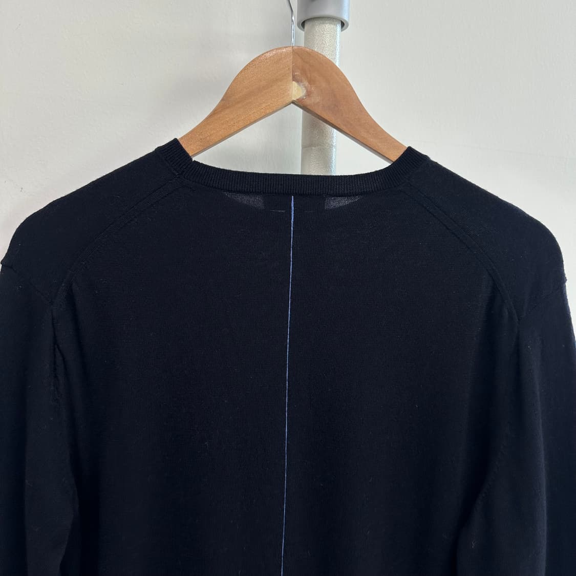 코스 라인 디자인 메리노울 니트 상품이미지8