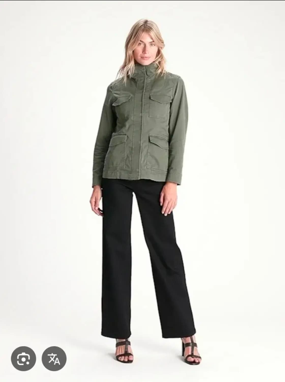 바나나리퍼블릭 유틸리티 클레식 야상 자켓 XS size 상품이미지3