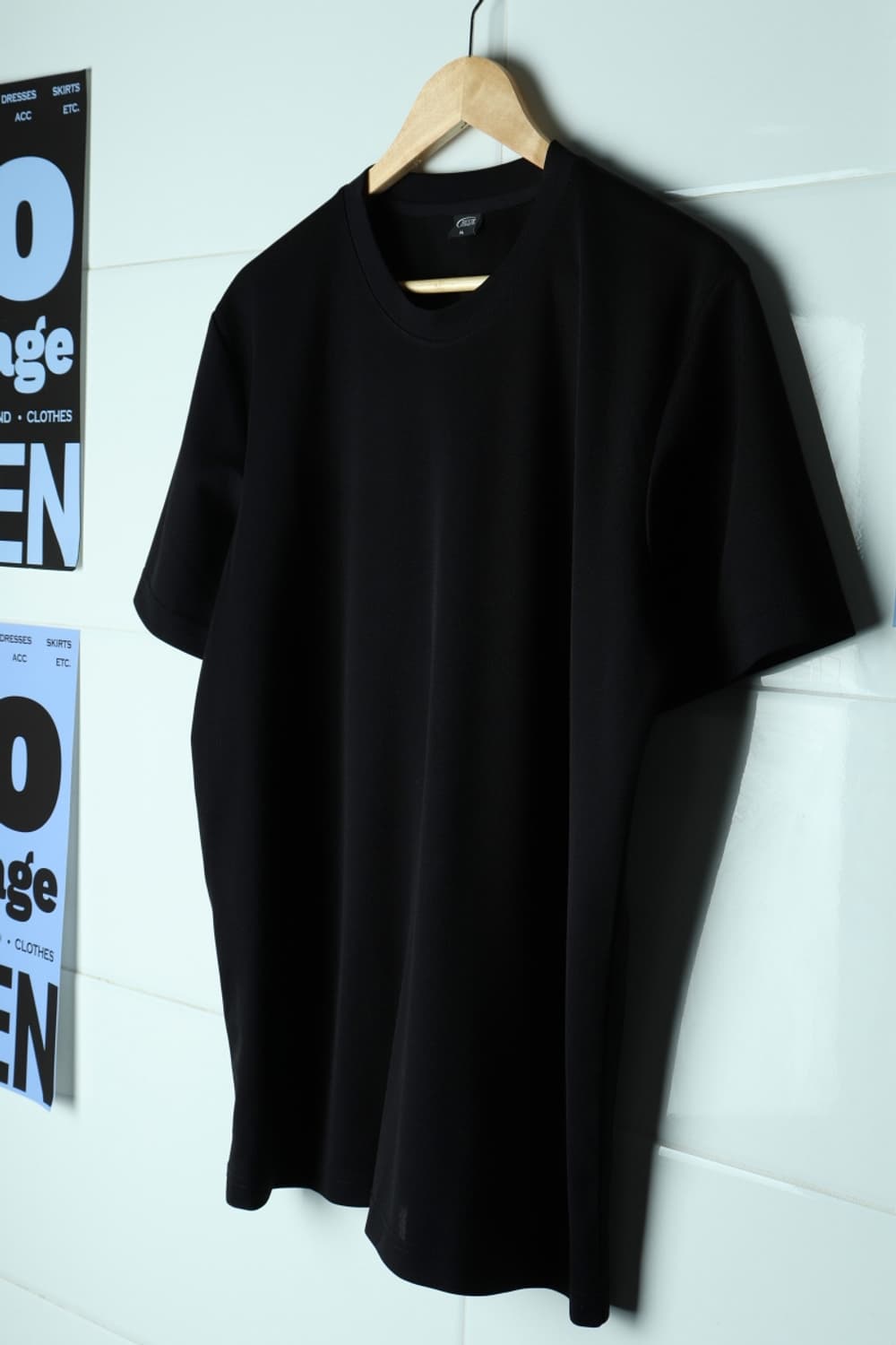 (XL) 브랜드빈티지 반팔 티셔츠 기능성 운동 블랙 러닝-H32891 상품이미지1