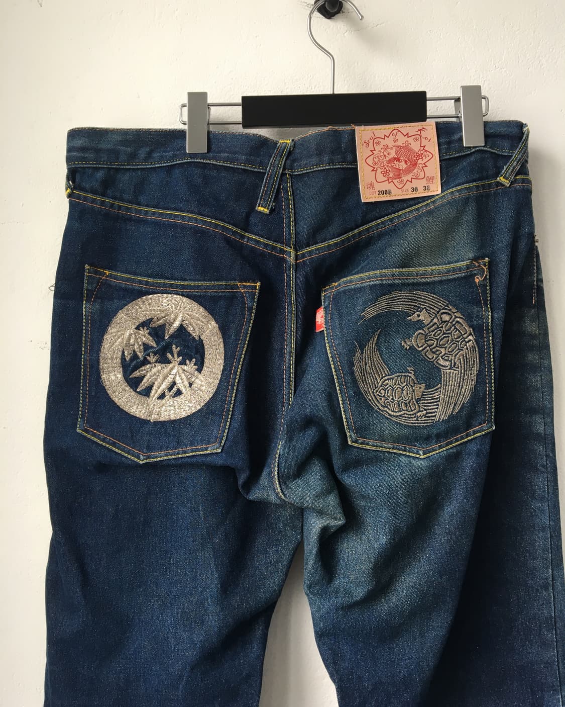 Oriental needle work denim pants 상품이미지4