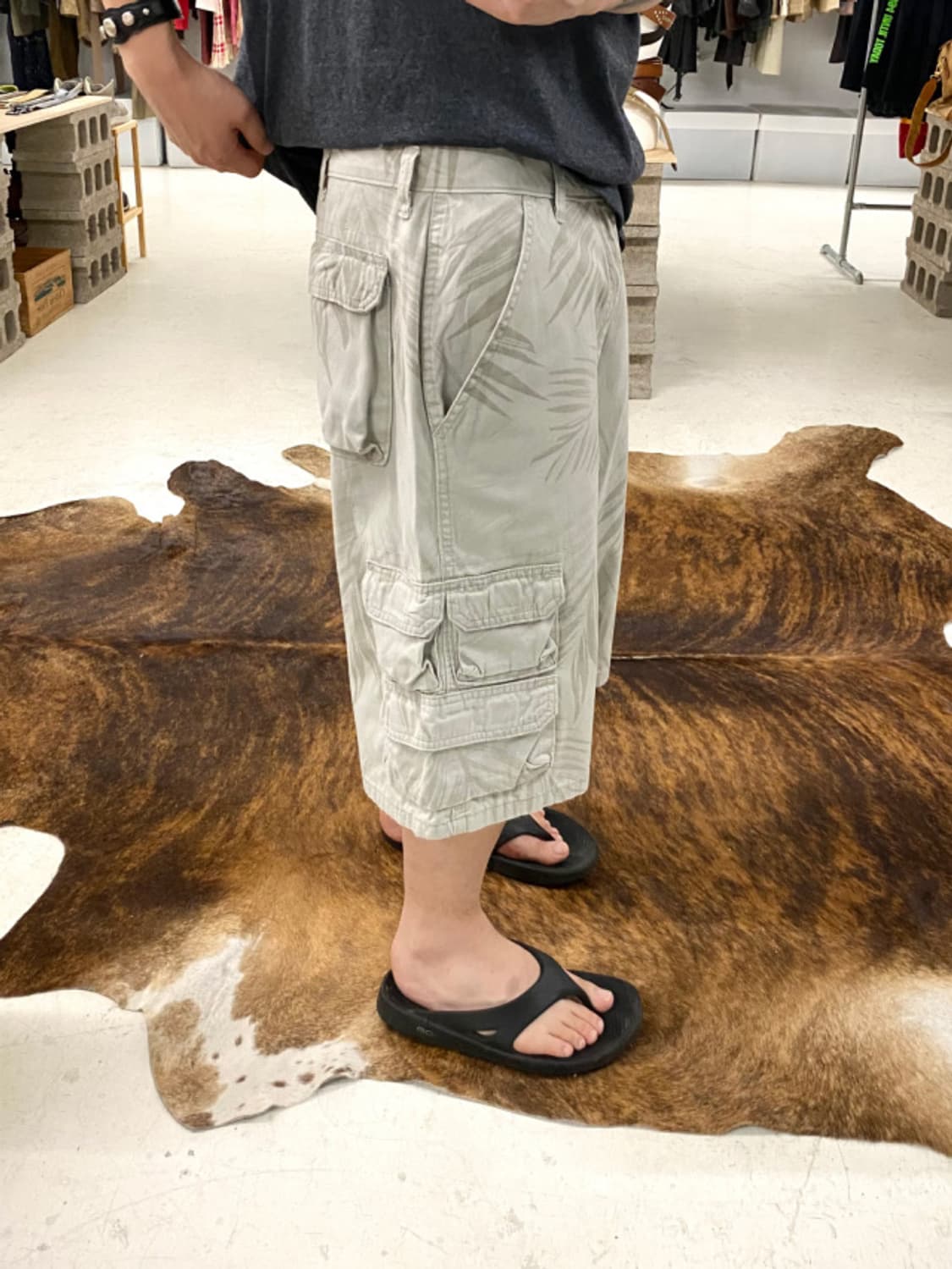WRANGLER bermuda cargo pants 랭글러 버뮤다 카고 상품이미지2