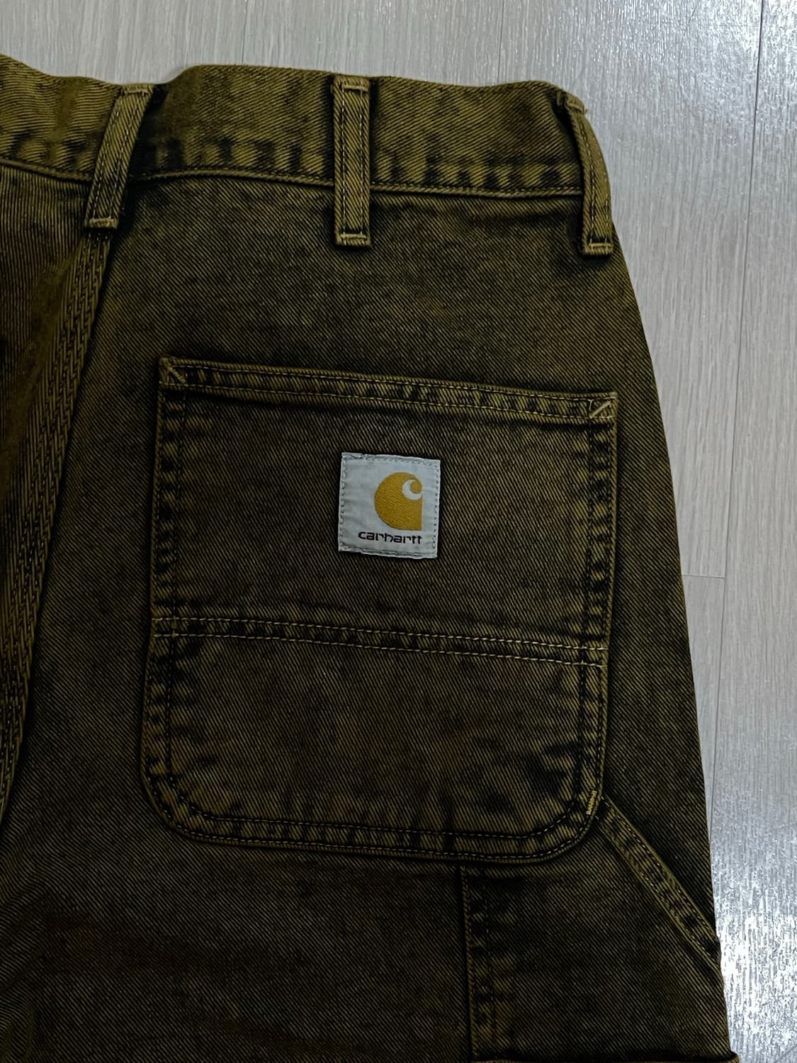 칼하트 싱글 니 팬츠 30x32  상품이미지4