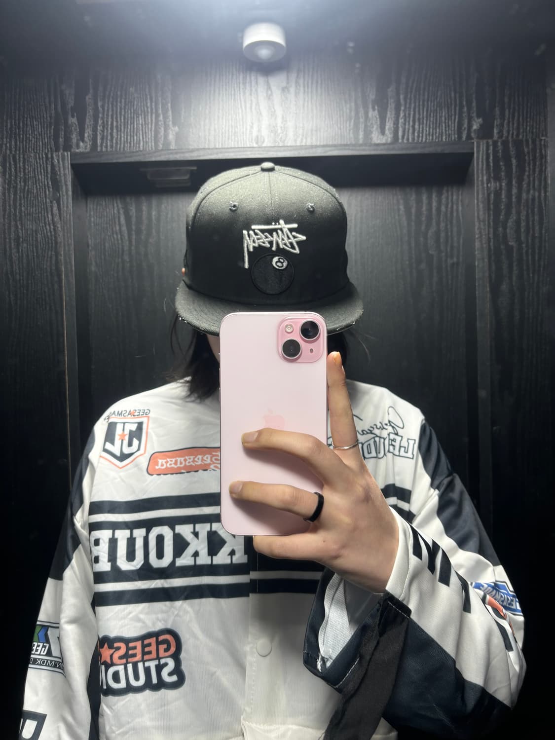 스투시 트윌 스탁 8볼 캡 블랙 상품이미지4