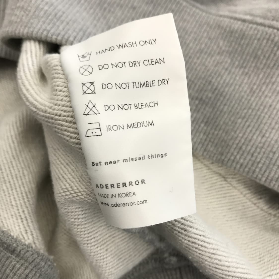 아더에러 오리진탭 후드티셔츠 [A1] 상품이미지7