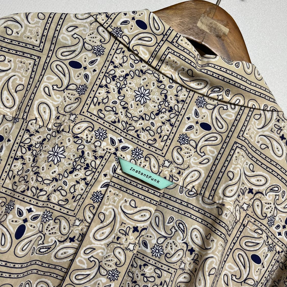 인스턴트펑크 페이즐리 오버사이즈 셔츠 상품이미지6