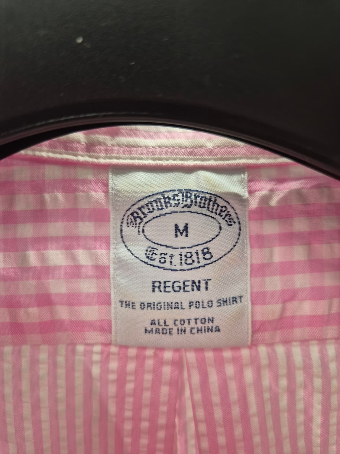 브룩스브라더스 핑크 옥스포드 셔츠 M 상품이미지4