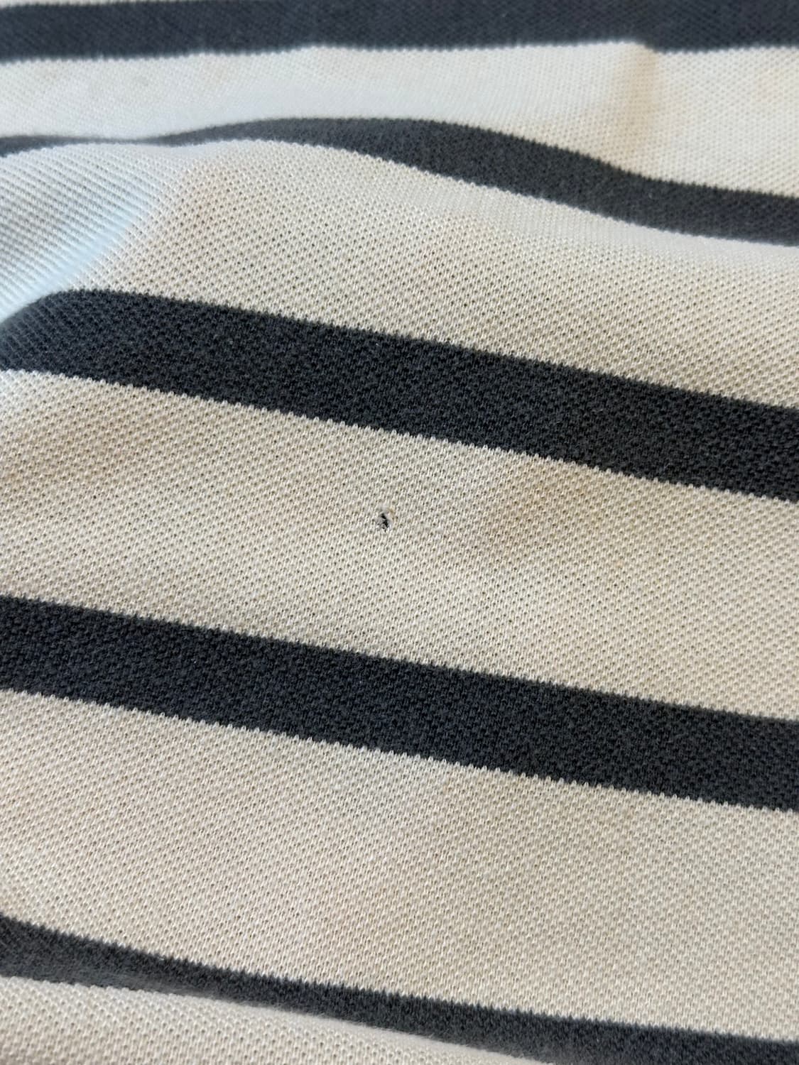 폴로 진스 POLO JEANS 빈티지 패치 스트라이프 반팔 카라티 상품이미지5
