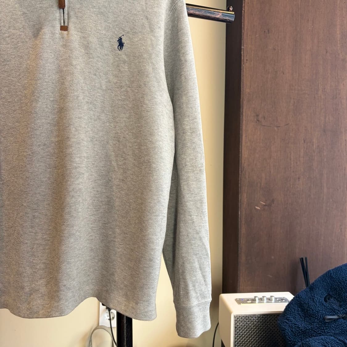 15521 - 폴로 랄프로렌 그레이 반집업 니트 상품이미지4