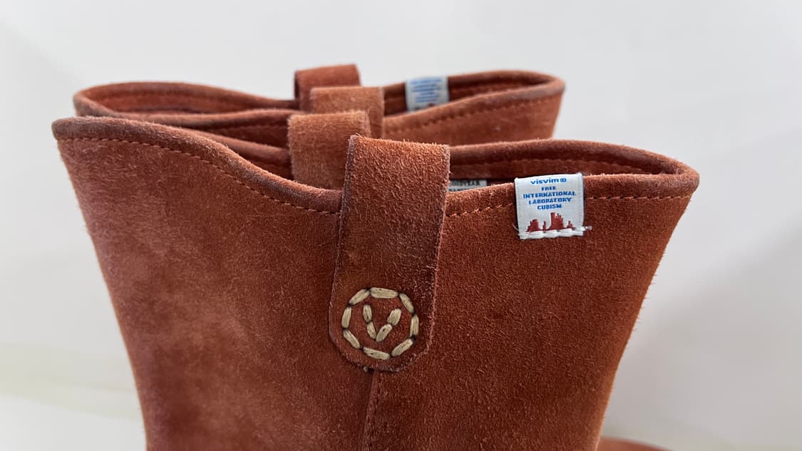 비즈빔 visvim 와바나키 오렌지 스웨이드 부츠 10 상품이미지5