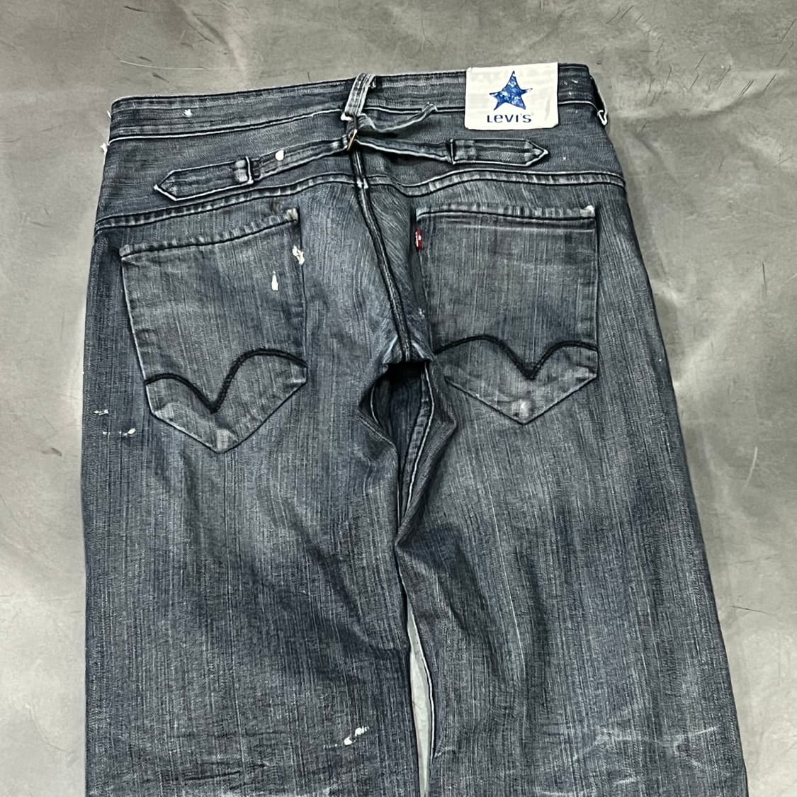  리바이스 워싱 데님 팬츠 y14574 상품이미지5