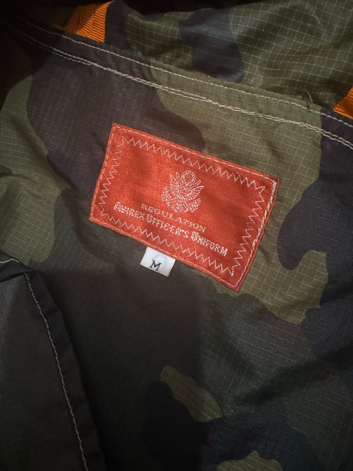 Avirex USA 카모 레인 자켓 상품이미지3