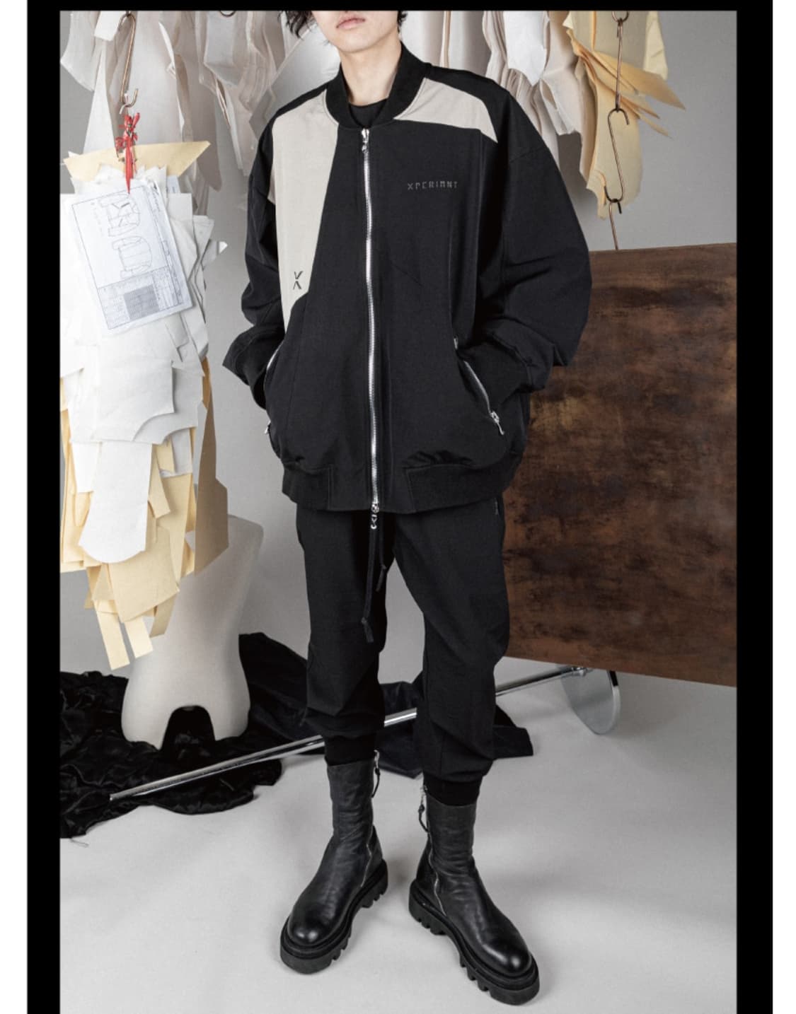 엑스페리먼트 아방가르드 상의+자켓 상품이미지10