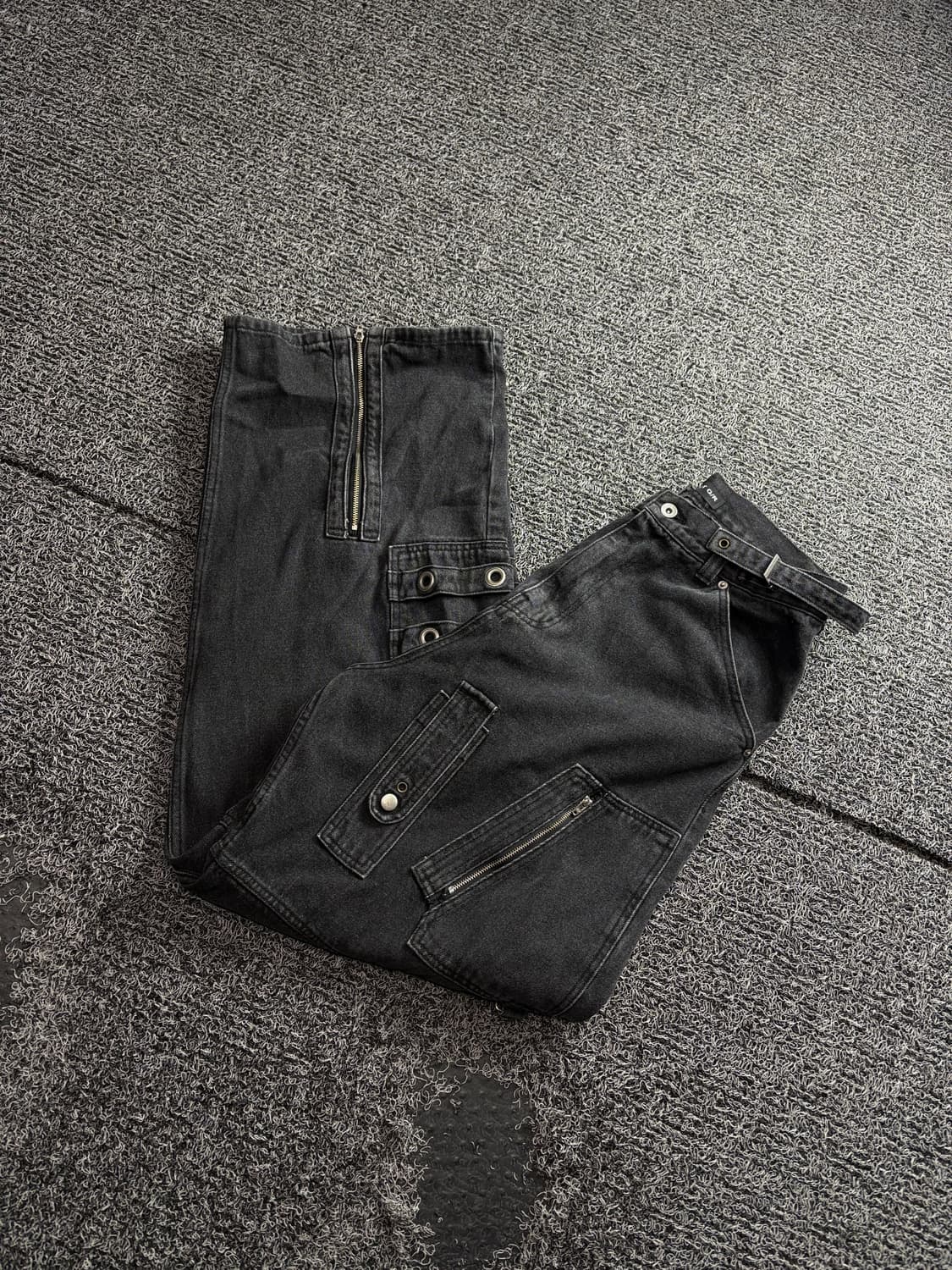 프로젝트gr 텍티컬 멀티 포켓 와이드핏 플라이트 팬츠 3375 상품이미지1