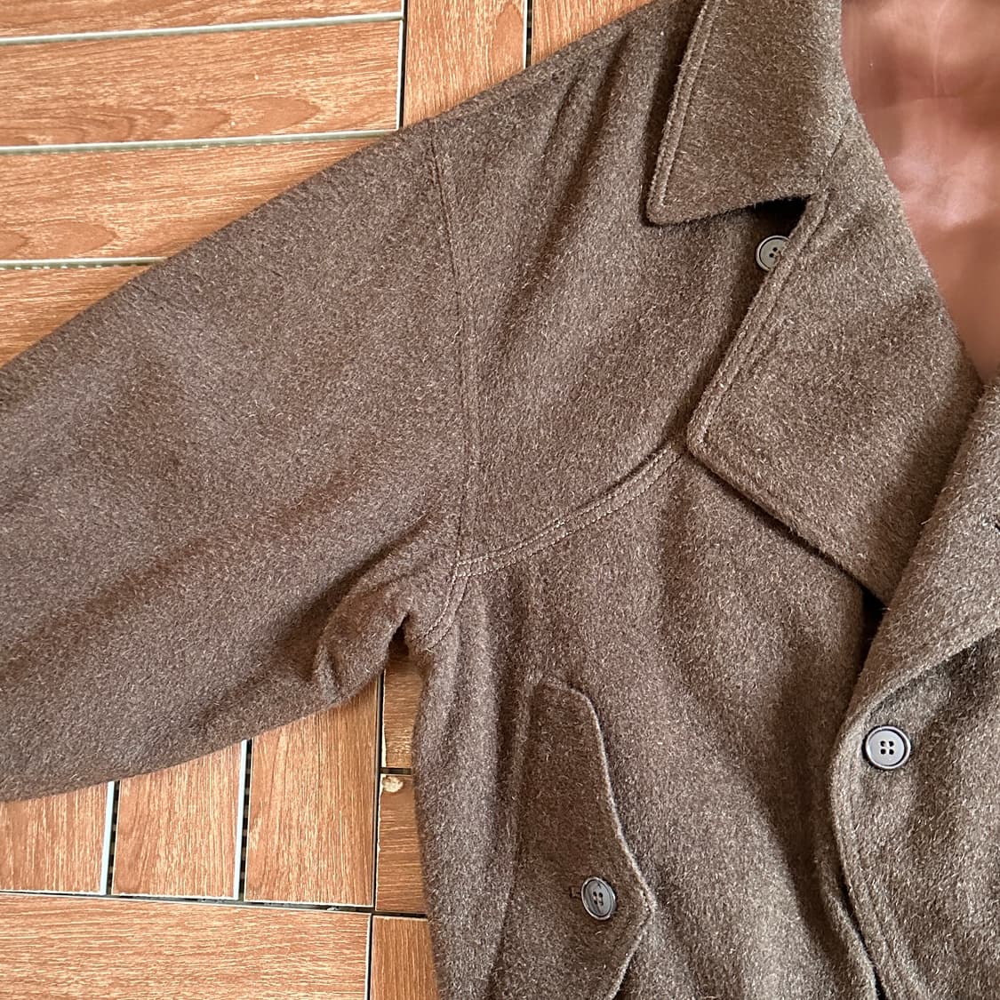 90’s Domani alpaca wool blouson jacket 상품이미지4