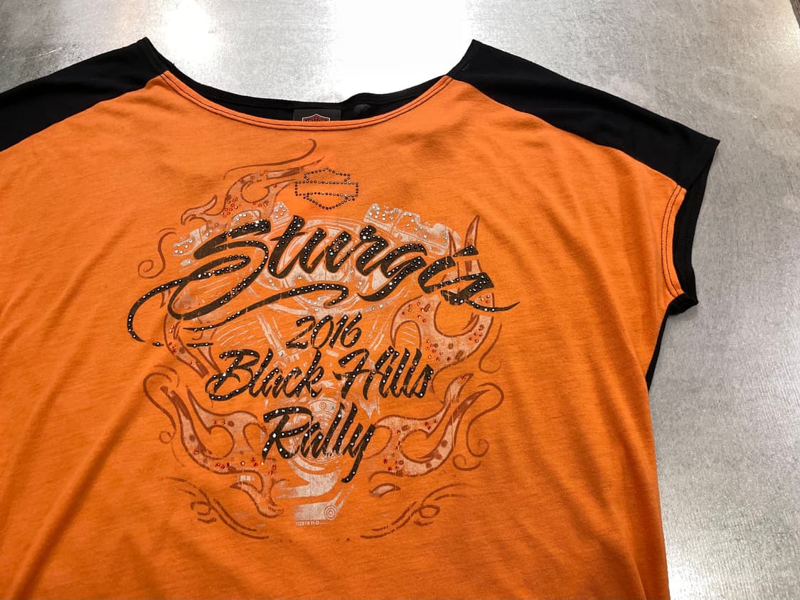 (M) USA Harley Davidson 할리 큐빅 반팔티 상품이미지5