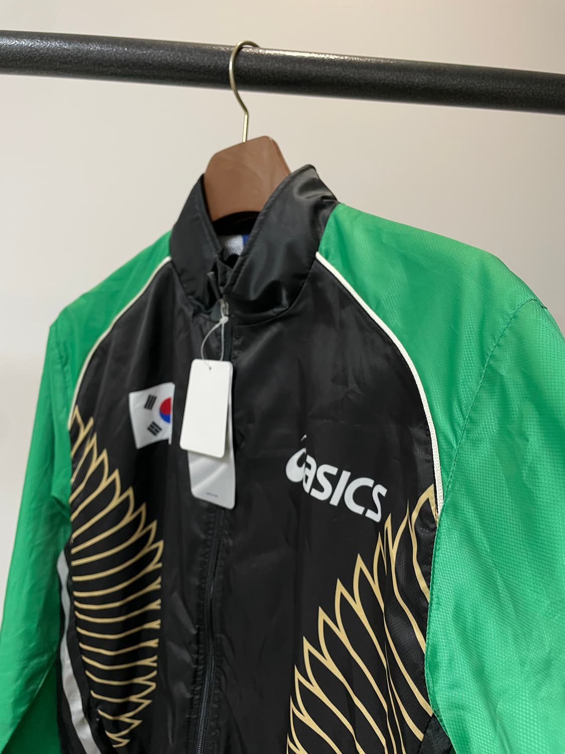 (L) Asics 아식스 국대 로고 바람막이 jpn 상품이미지2