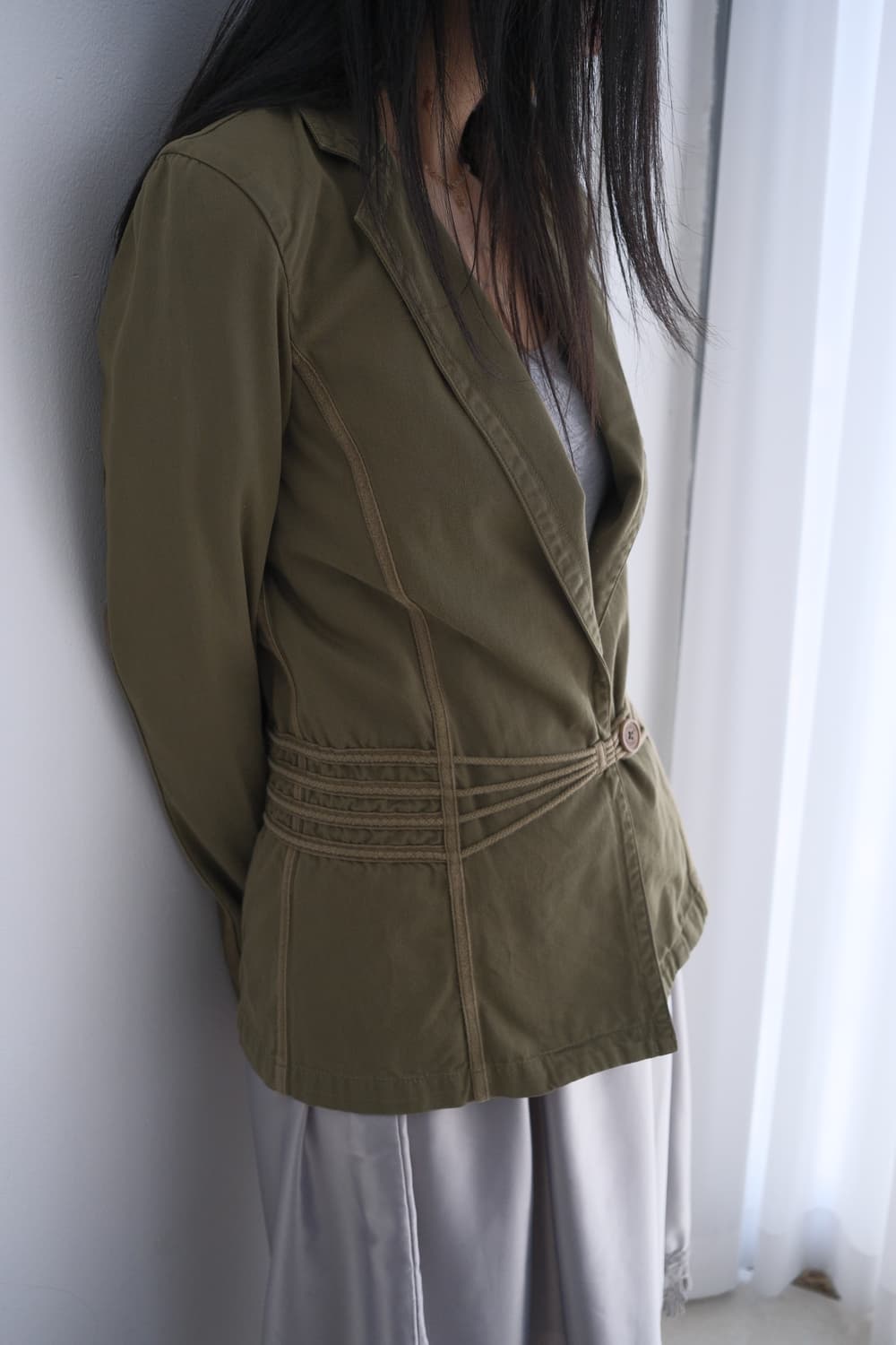Rope closure jacket   상품이미지2