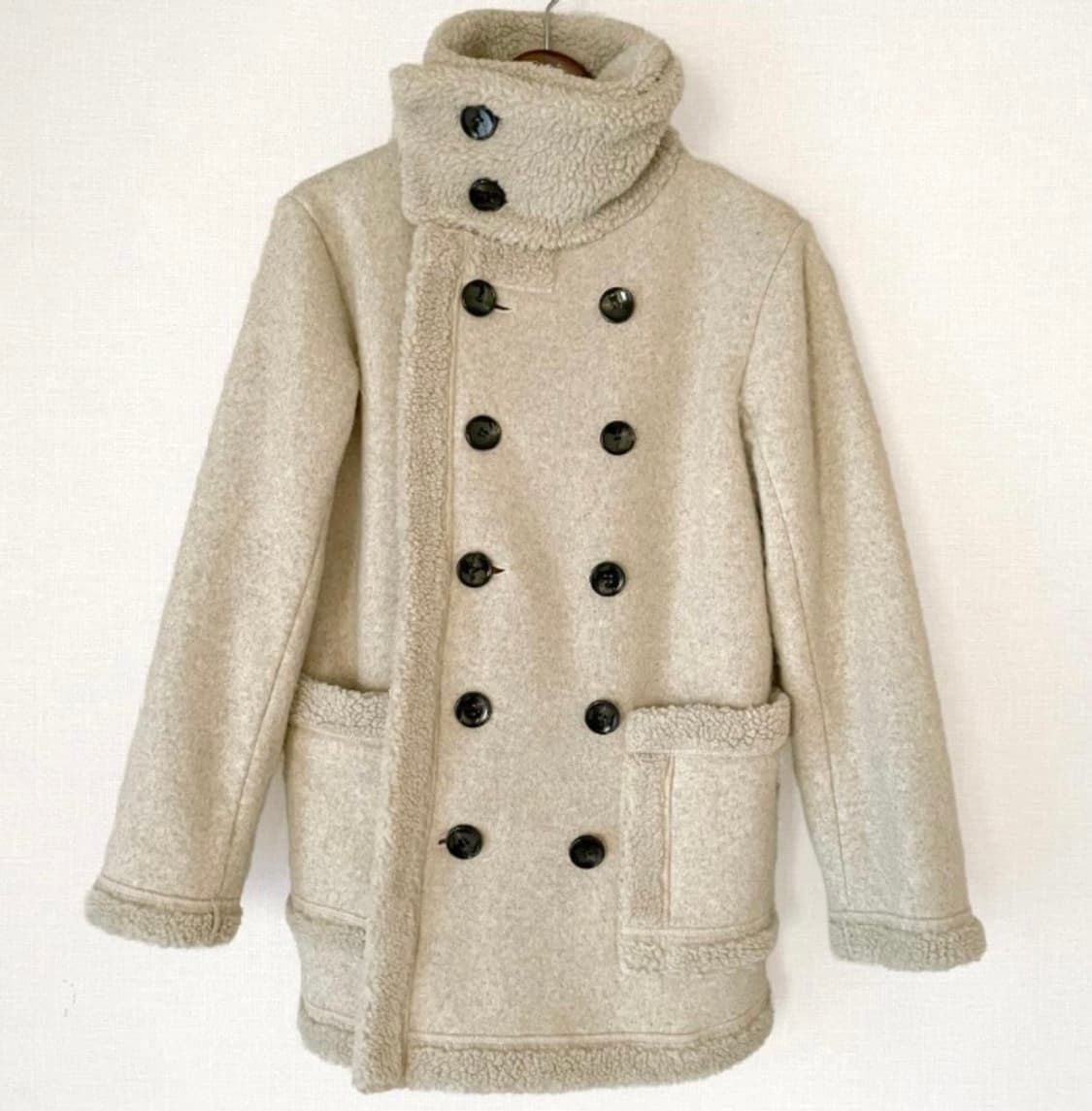 gomme 고무 베이지 코트 상품이미지3