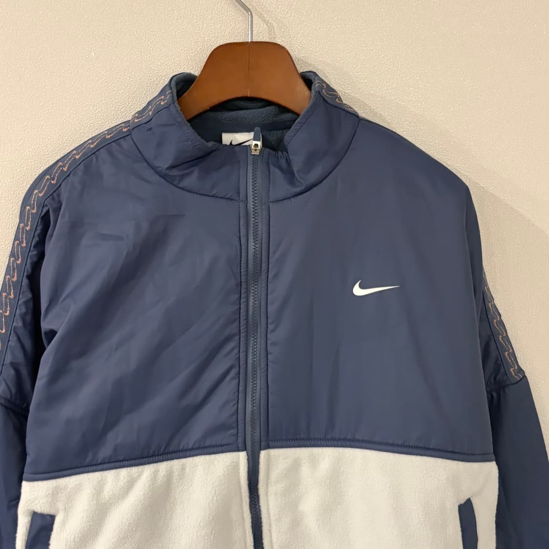 나이키 투톤 플리스 블루종 자켓 L90 상품이미지3