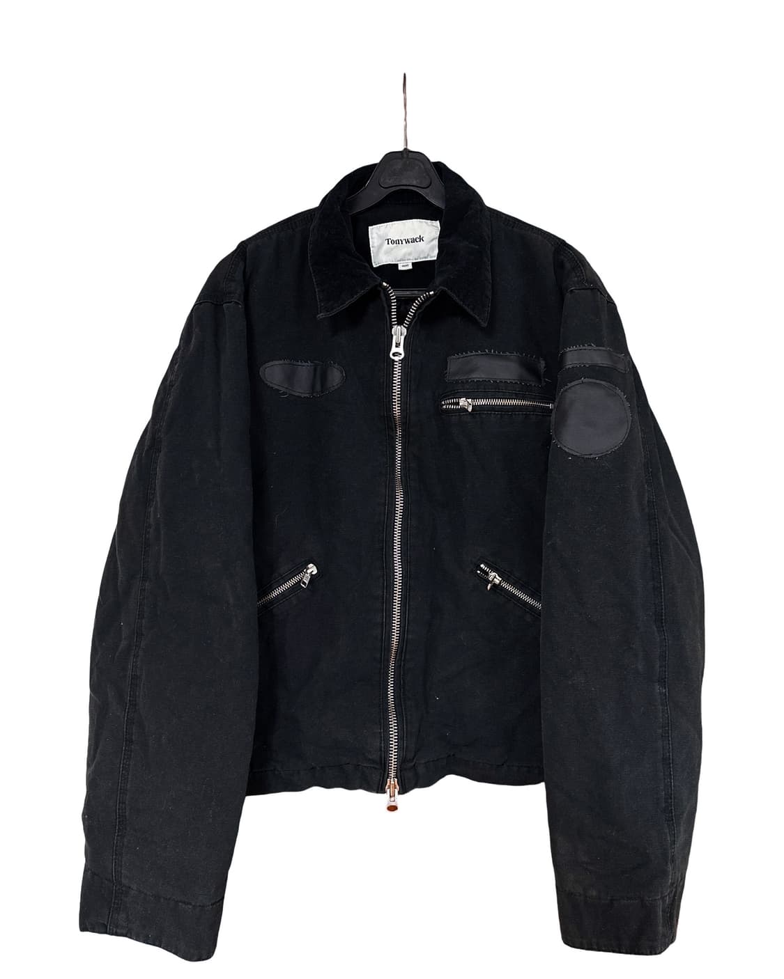 토니웩 코듀로이 블랙 워크자켓 상품이미지1