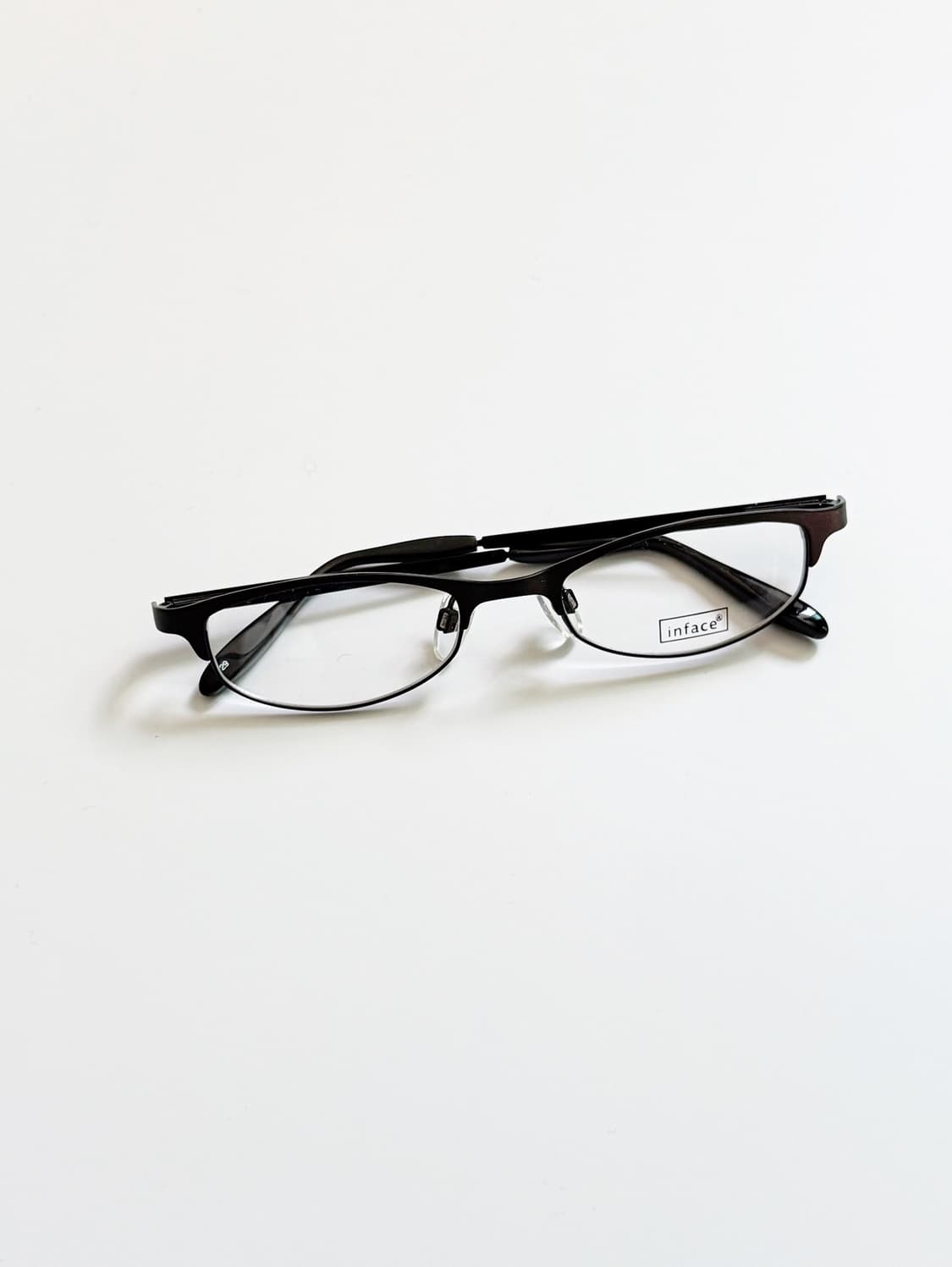 90s IN FACE 맷블랙 클럽마스터 빈티지 데드스탁 안경 상품이미지1