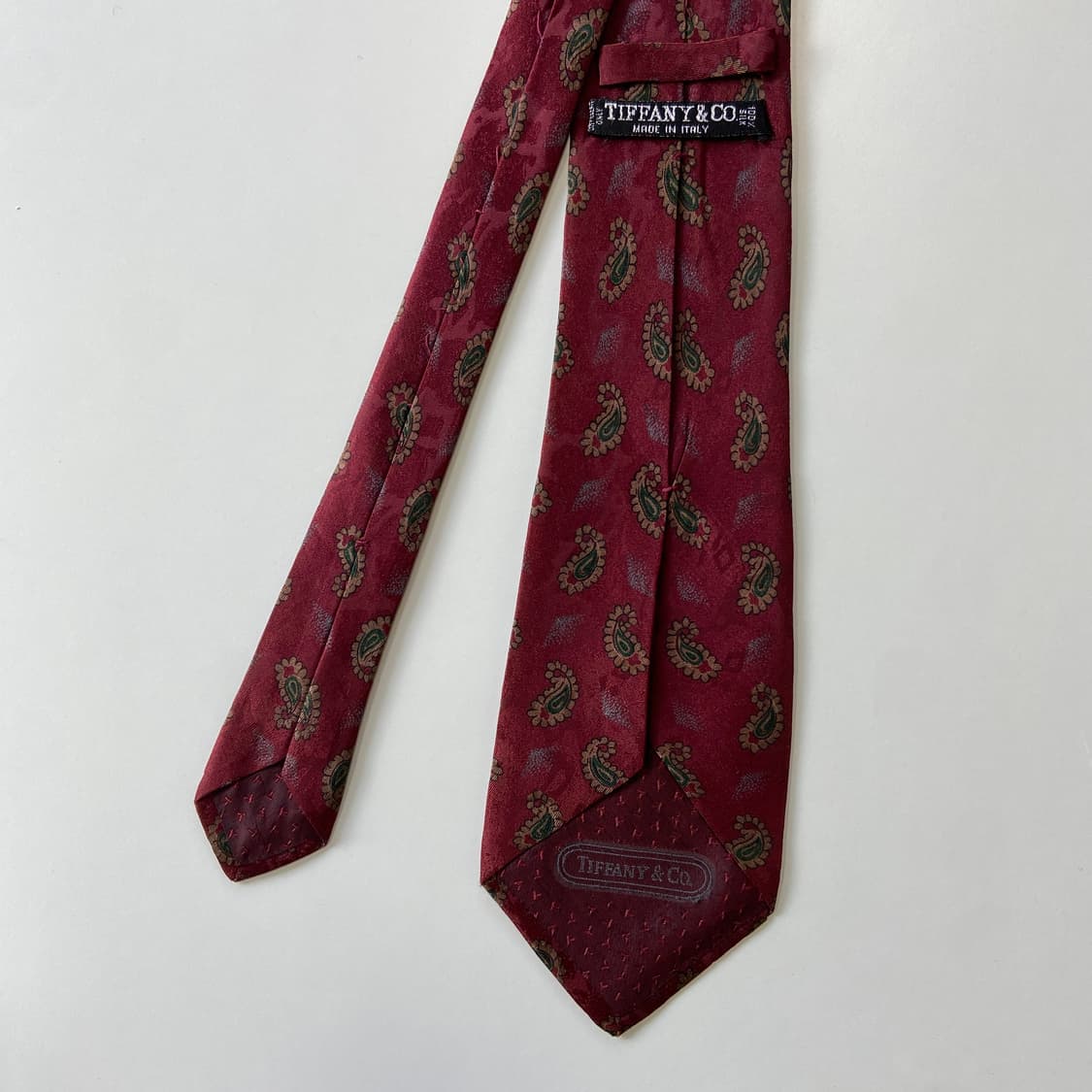 티파니앤코(tiffany&Co) 명품 정품 페이즐리 넥타이 상품이미지3